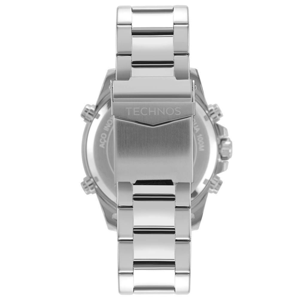 Relógio Technos Masculino Ts Digitech Prata - W23721AAC/1A Multicores 3