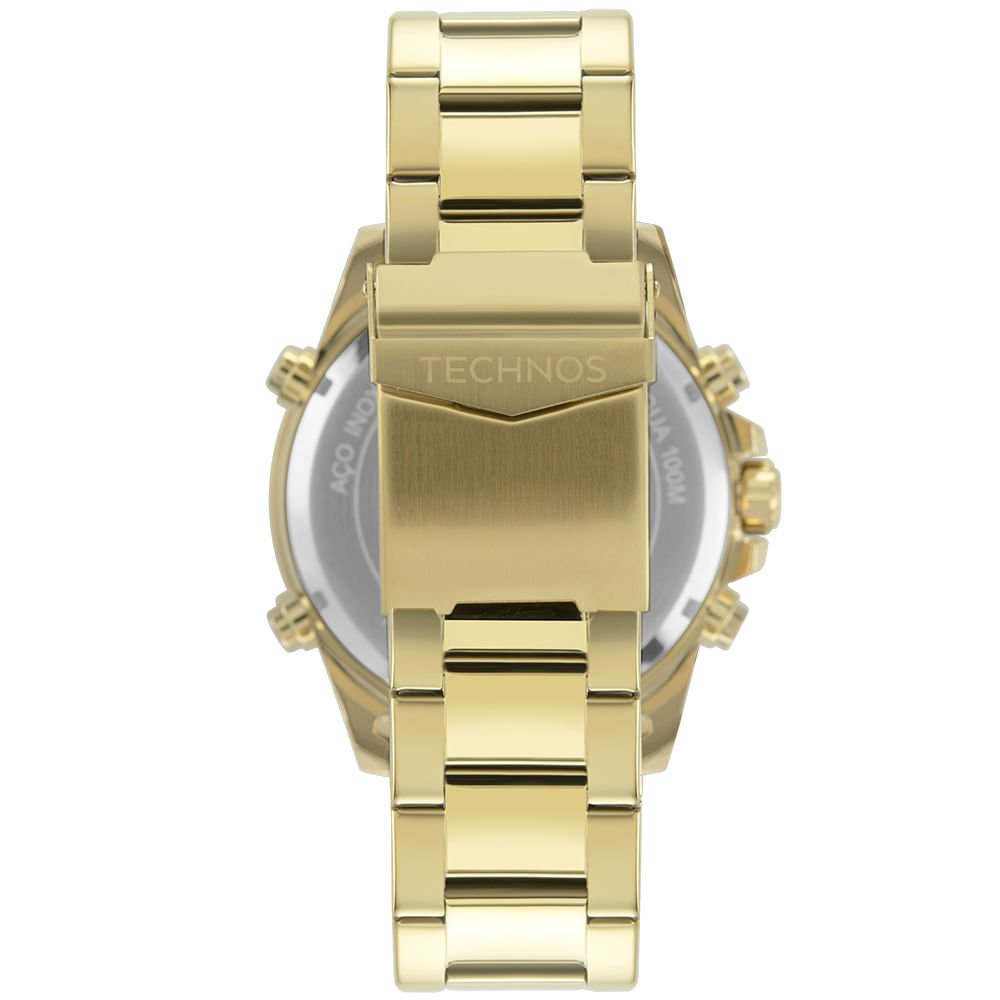 Relógio Technos Masculino Digitech Dourado - W23721AAA/1P Multicores 3