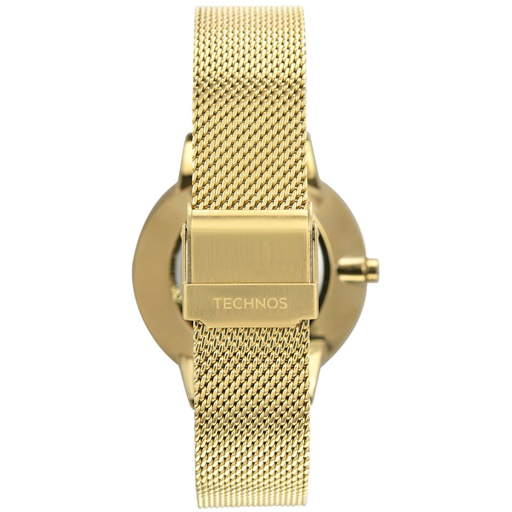 Relógio Technos Feminino Crystal Dourado - 2035MWO/1N Multicores 3