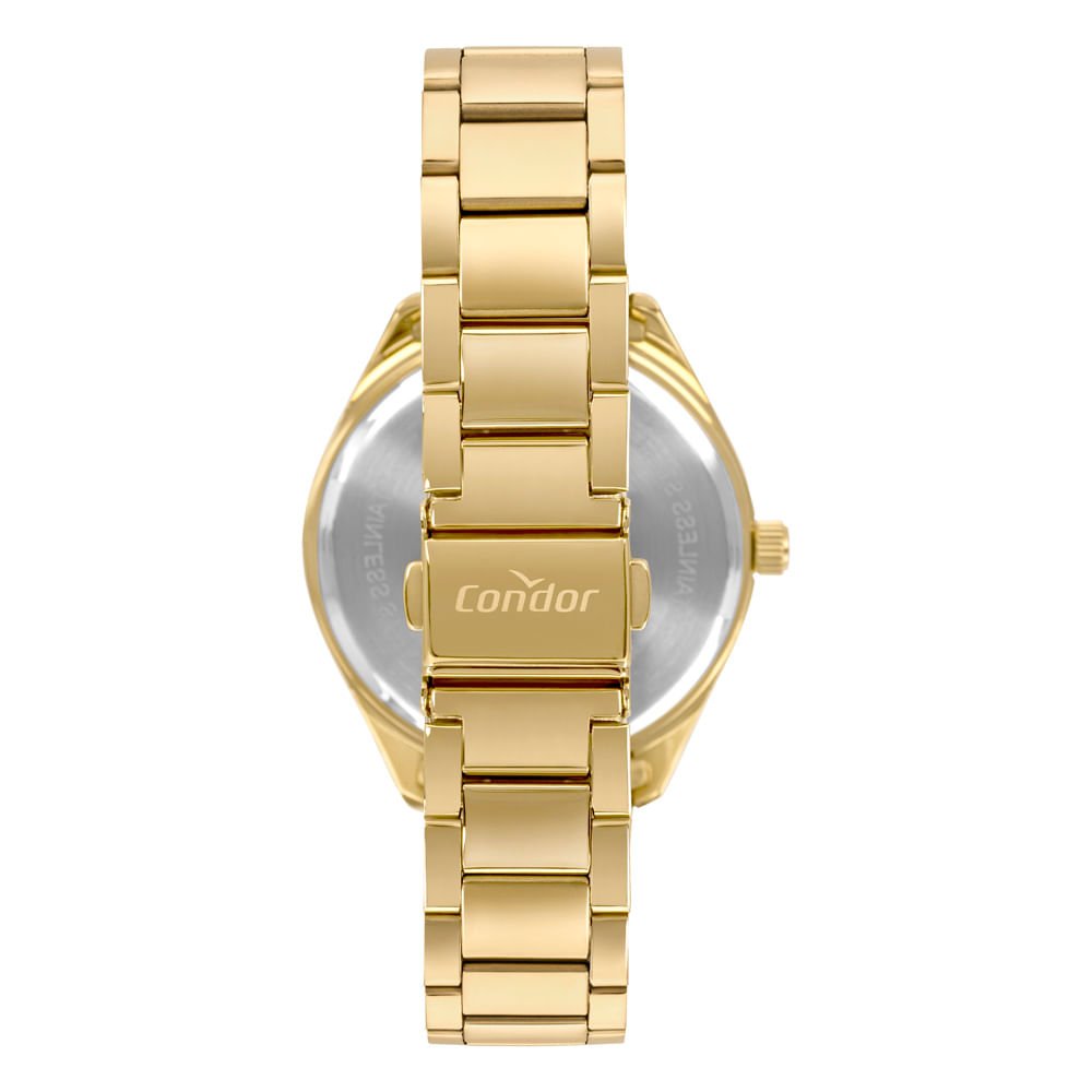 Relógio Condor Feminino Mimos E Sutilezas Dourado - COPC21JDU/4X Dourado 3