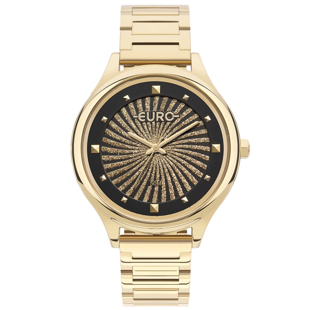 Relógio Euro Feminino Glitz Dourado - EU2033BB/4P Dourado 1