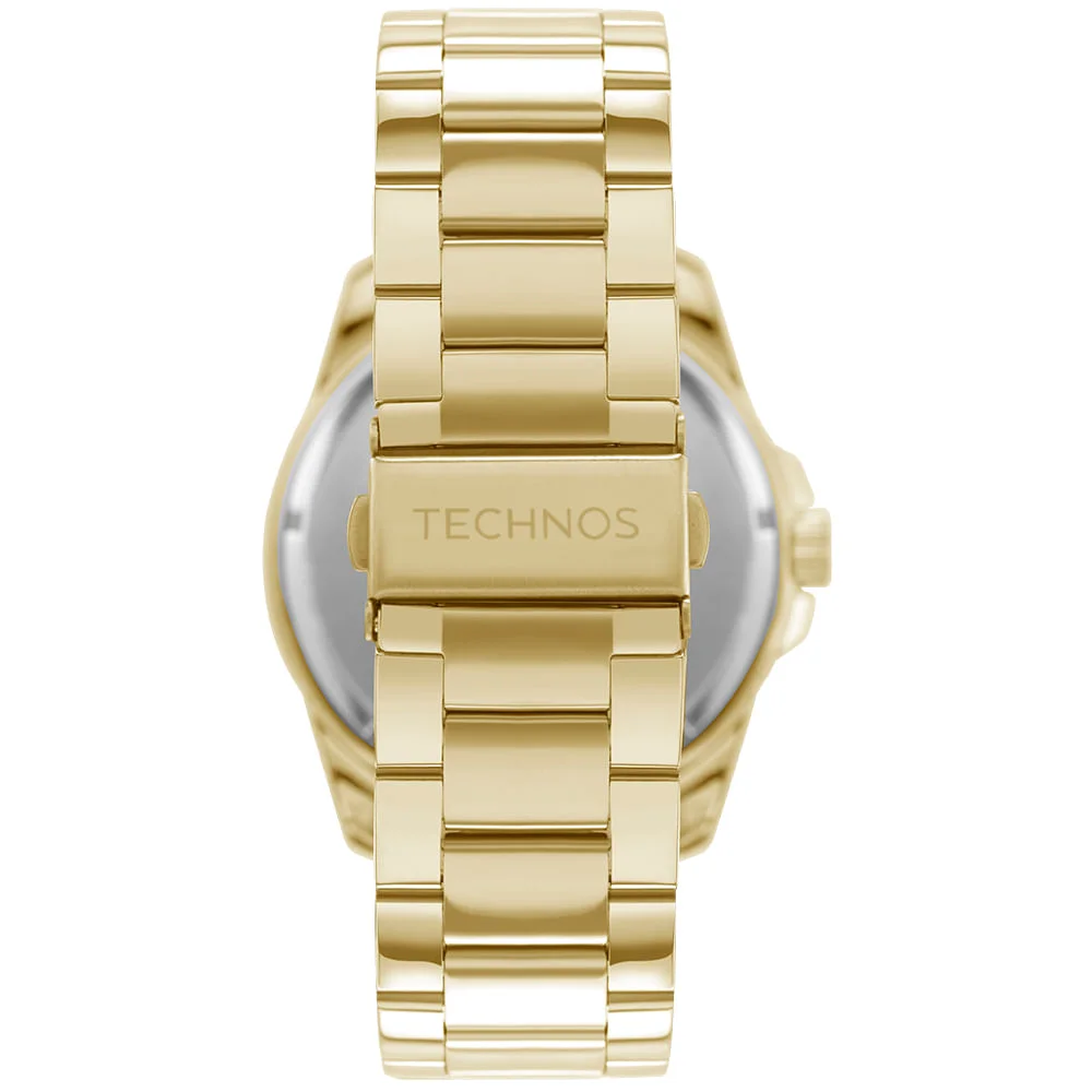 Kit Technos Masculino Militar Dourado - 2115TVE/K1P Dourado 2