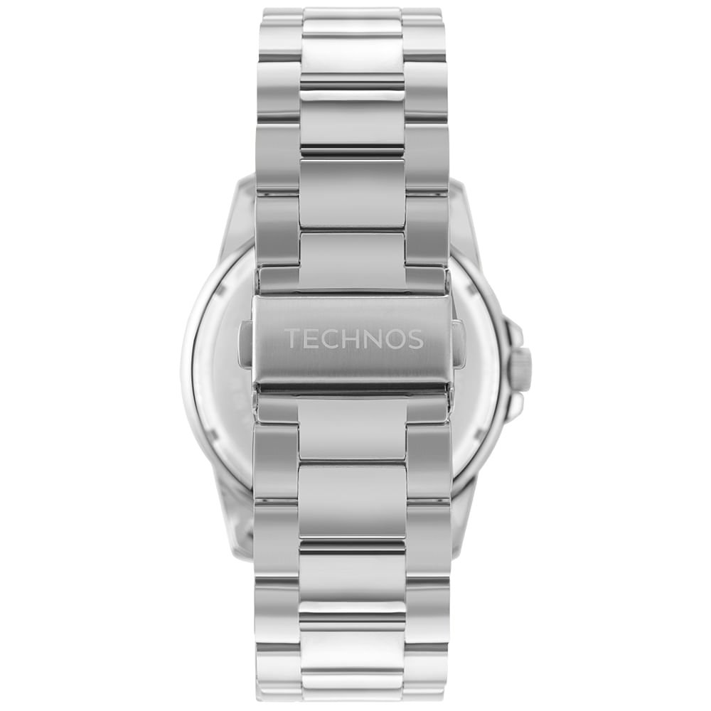 Relógio Technos Masculino Militar Prata - 2115MYK/1K Prata 3