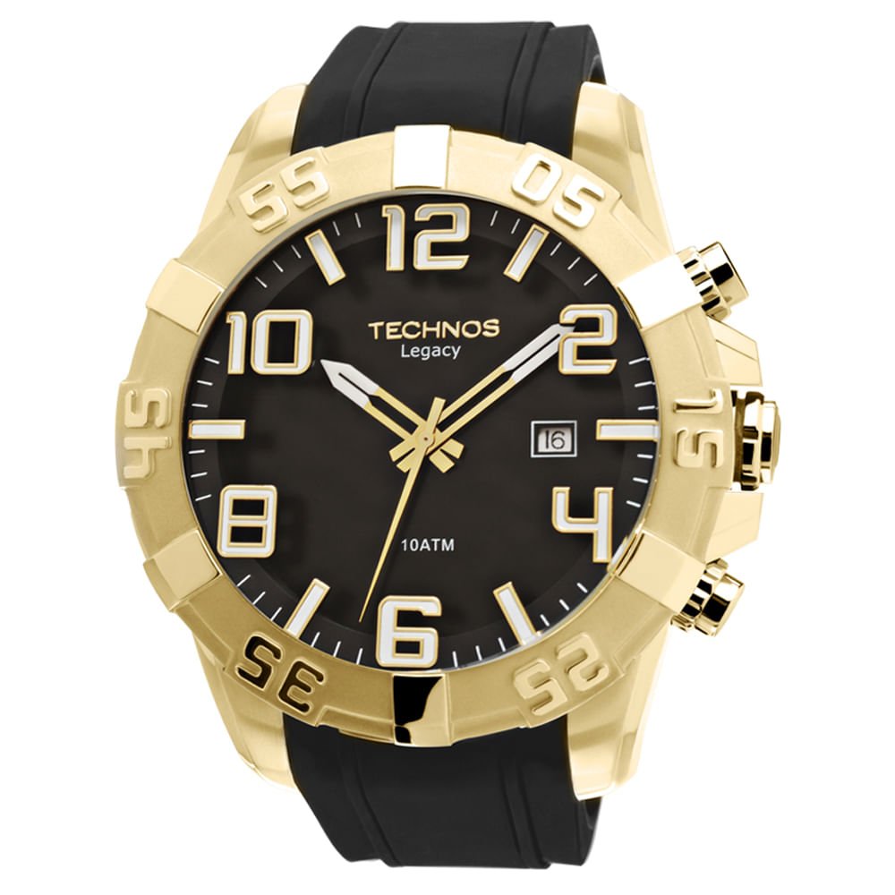 Relógio Technos Masculino Dourado - 2315AAHA/8P Dourado 1