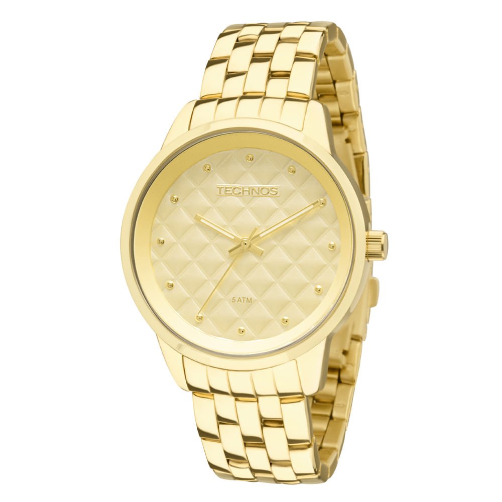 Relógio Technos Trend Feminino Analógico - 2035LWM/4X Dourado 1