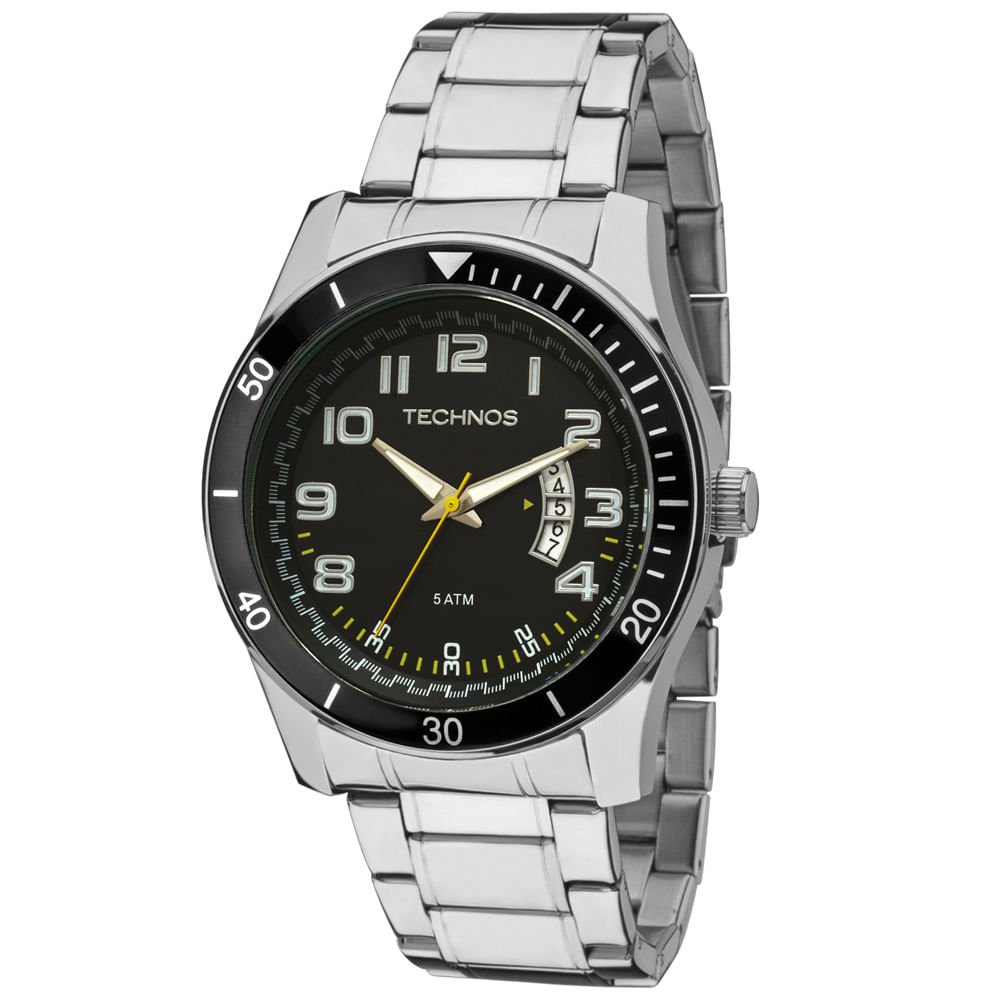 Relógio Technos Racer 2115KSL/1Y Prata Prata 1