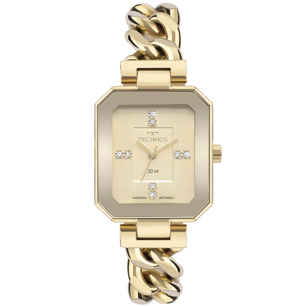 Relógio Technos Feminino Elos Dourado - 2036MQN/1X Dourado 1