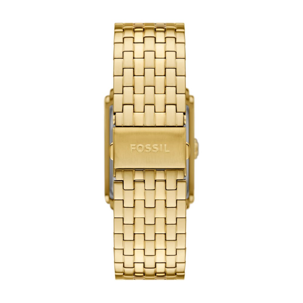 Relógio Fossil Masculino Carraway Dourado - FS6009/1DN Dourado 3