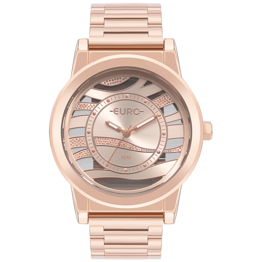 Relógio Euro Feminino Glitz Rosé - EU2036YTS/4J Rosa 1