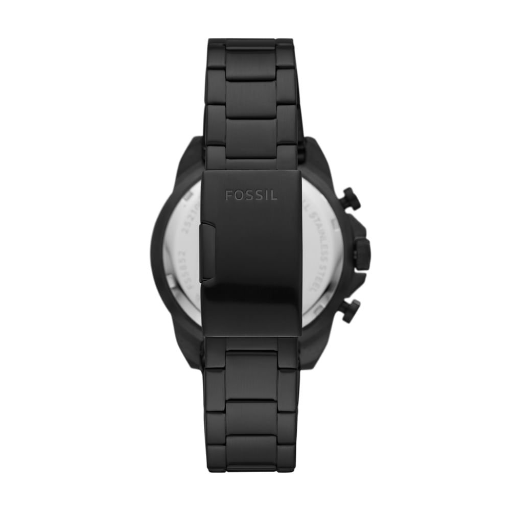 Relógio Fossil Masculino Bronson Preto - FS5851/1MN Preto 3