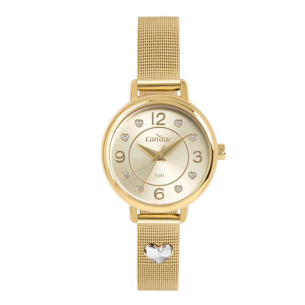 Relógio Condor Feminino Mimos E Sutilezas Dourado - COPC21JKG/K4X Dourado 2