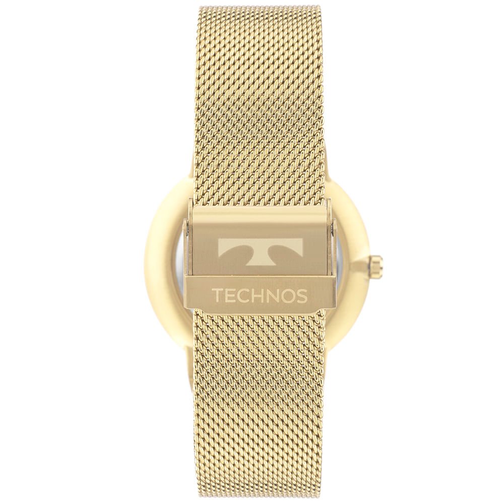 Relógio Technos Masculino Slim Dourado - GM12AF/1D Dourado 3