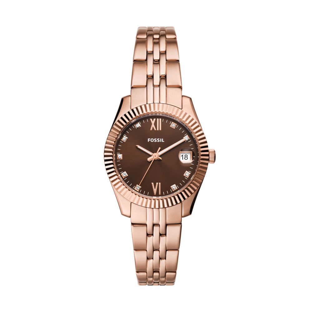 Relógio Fossil Feminino Scarlette Rosé - ES5324/1JN Dourado 1
