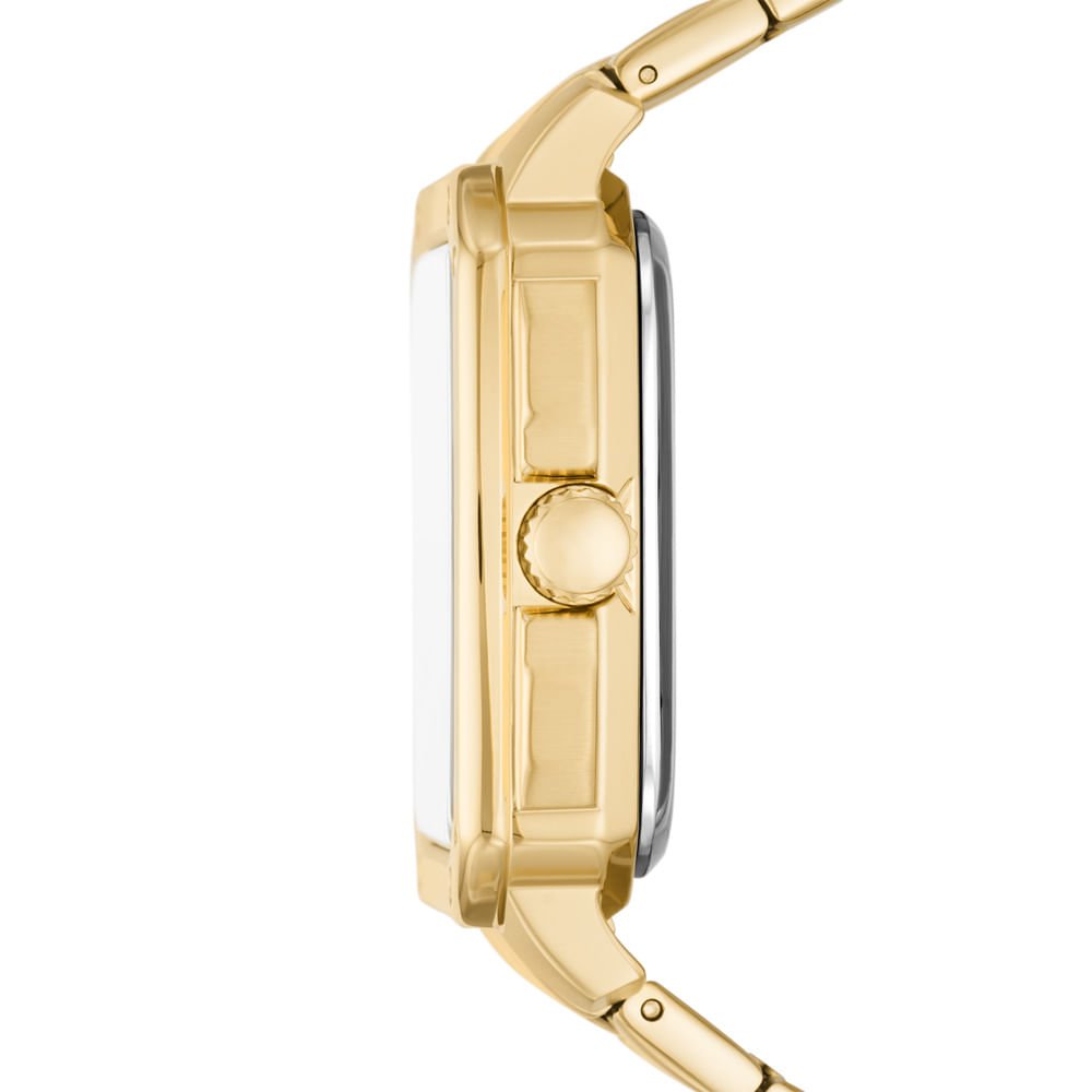Relógio Fossil Masculino Inscription Dourado - ME3239/1DN Dourado 2