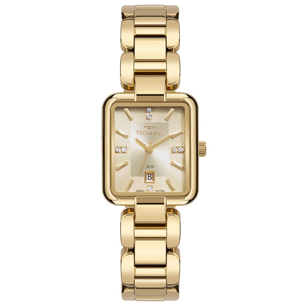 Relógio Technos Feminino Elos Dourado - 2015CET/1X Dourado 1