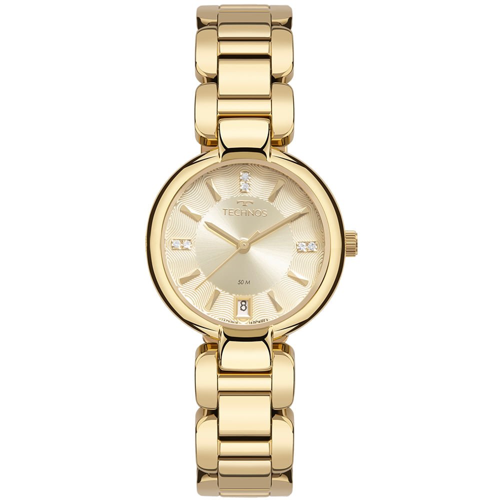 Relógio Technos Feminino Elos Dourado - 2115TWA/1X Dourado 1