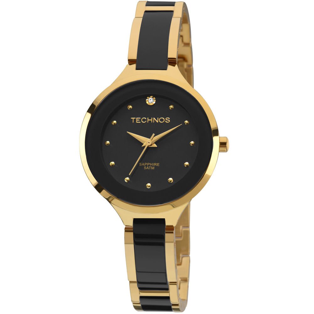 Relógio Technos Feminino Ceramic Dourado 2035LYW/4P Dourado 1