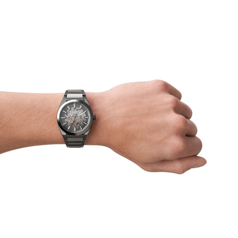 Relógio Fossil Masculino Everett Grafite - ME3206/1FN Grafite 5