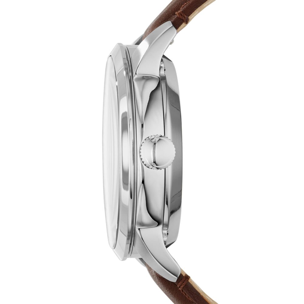 Relógio Fossil Masculino Townsman Prata - ME3061/0KN Prata 2