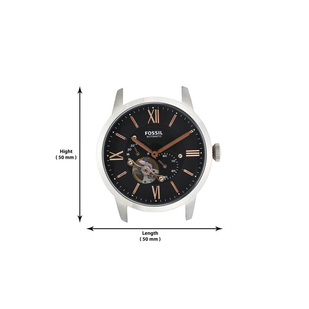 Relógio Fossil Masculino Townsman Prata - ME3061/0KN Prata 8