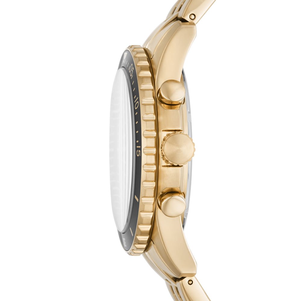 Relógio Fossil Masculino Sport Dourado - FS5836/1PN Dourado 2
