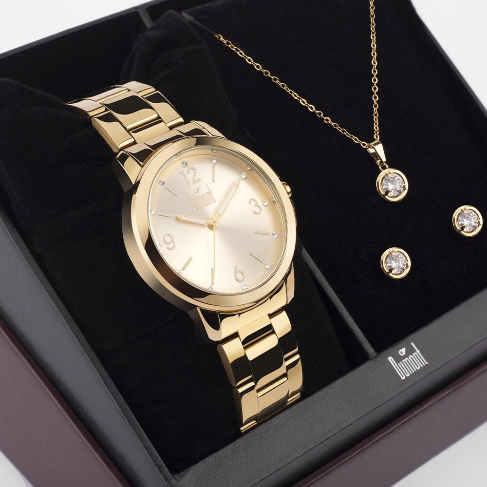 Kit Dumont Feminino Lady Dourado - DUPC21JAM/K4X Dourado 4