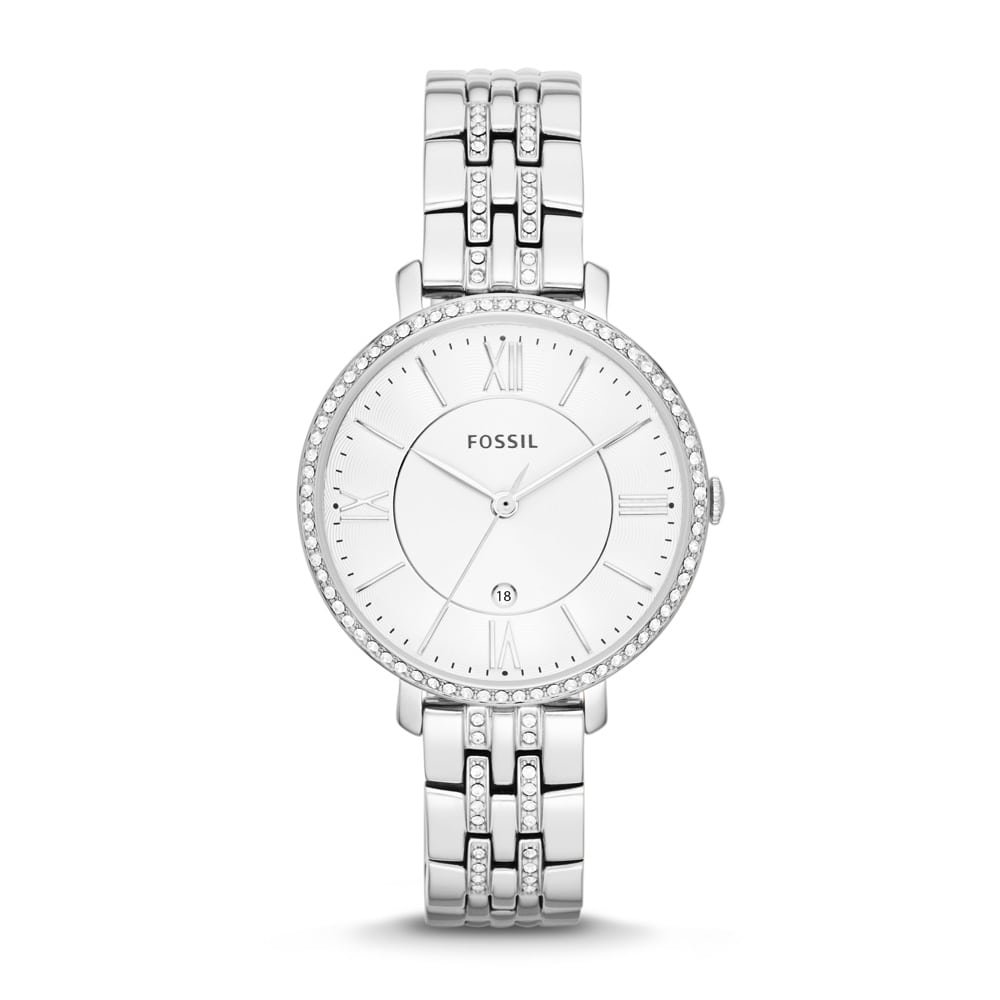 Relógio Fossil Feminino Jacqueline Prata - ES3545/1KN