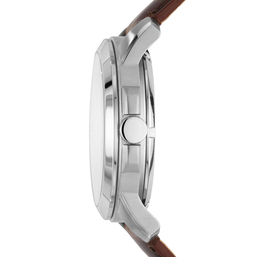 Relógio Masculino Fossil Grant Prata - ME3099/0BN Prata 2