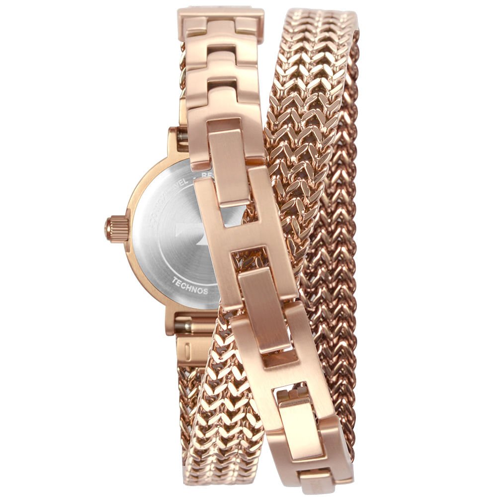 Relógio Technos Feminino Mini Rosé 5Y20IR/4J Rosa 3