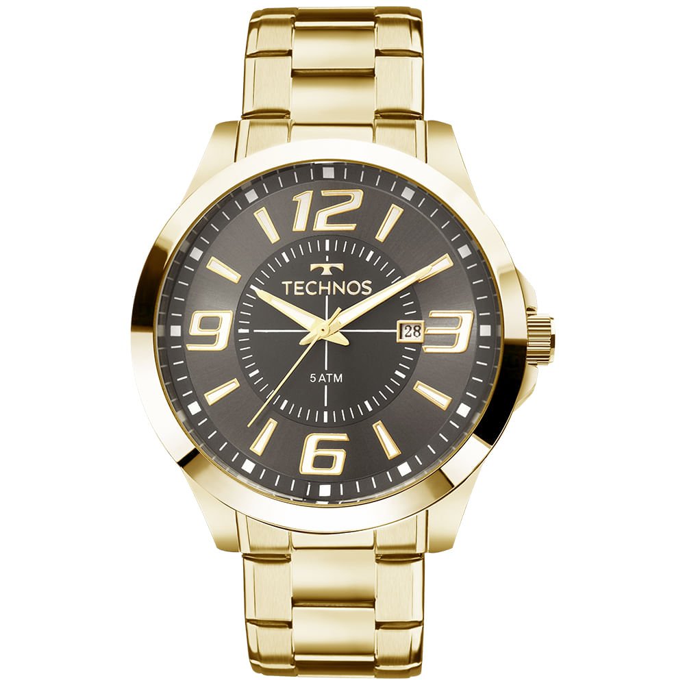 Relógio Technos Masculino Racer Dourado - 2115LAAS/4C