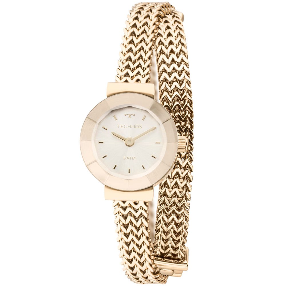 Relógio Technos Feminino Elegance Mini Dourado - 5Y20IP/4P Dourado 4