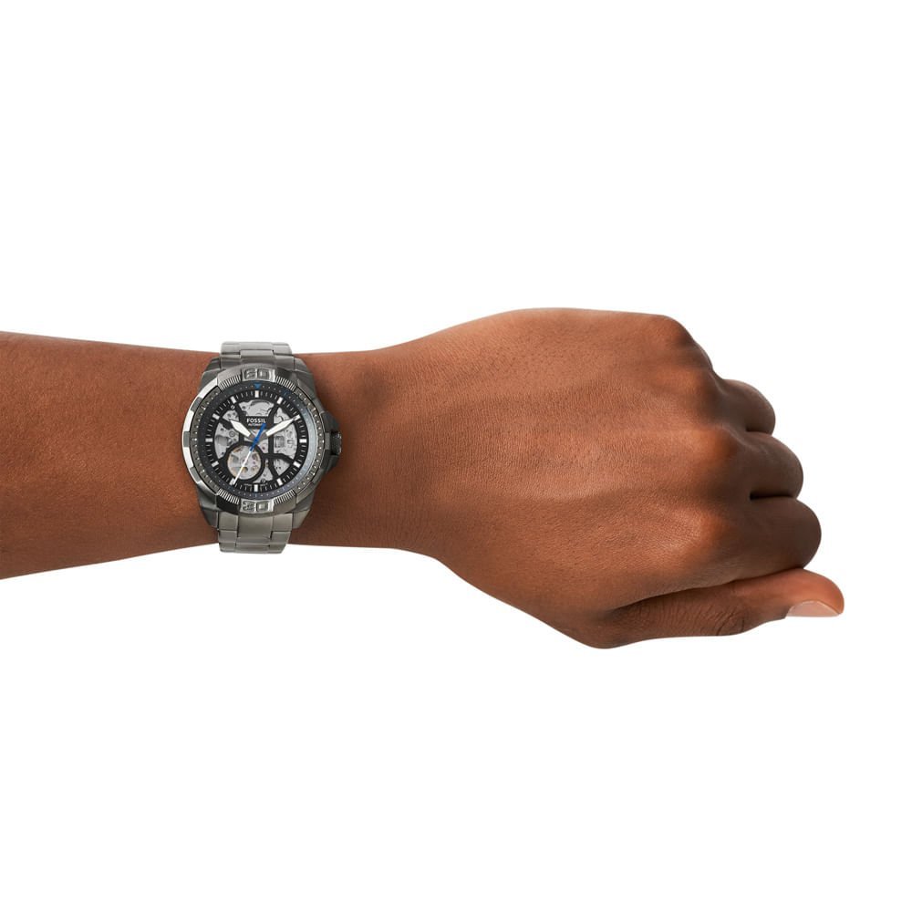 Relógio Fossil Masculino Bronson Grafite - ME3218/1FN Grafite 4