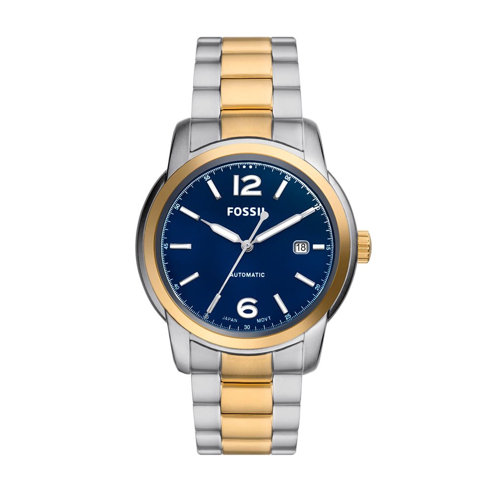 Relógio Fossil Masculino Heritage Bicolor - ME3230/1KN