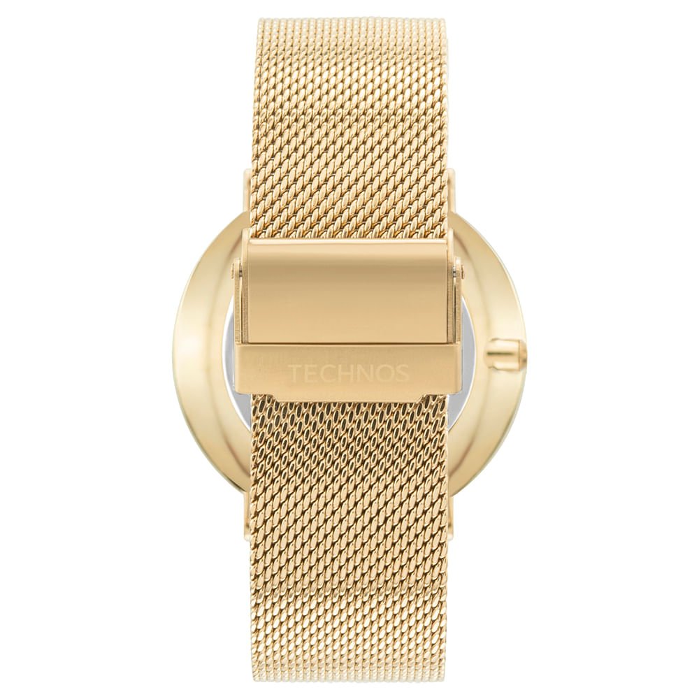 Relógio Technos Masculino Slim Dourado - 2025LTZ/1C Dourado 3