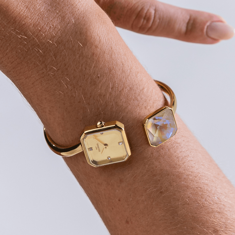 Relógio Technos Feminino Crystal Dourado - 751AA/1D Dourado 3