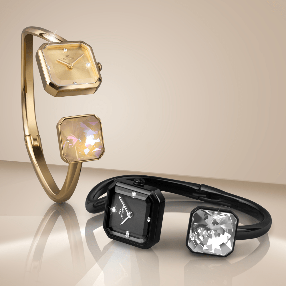 Relógio Technos Feminino Crystal Dourado - 751AA/1D Dourado 4