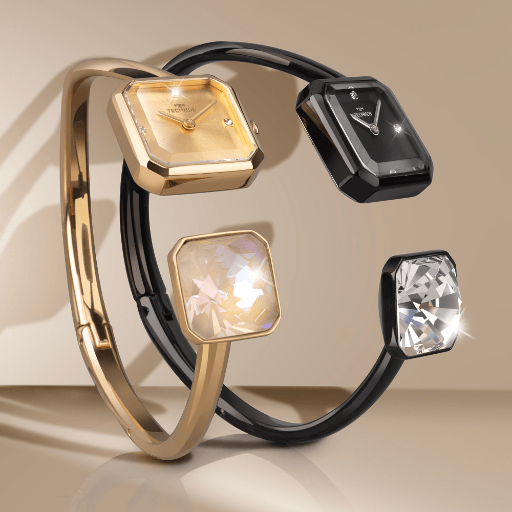 Relógio Technos Feminino Crystal Dourado - 751AA/1D Dourado 5