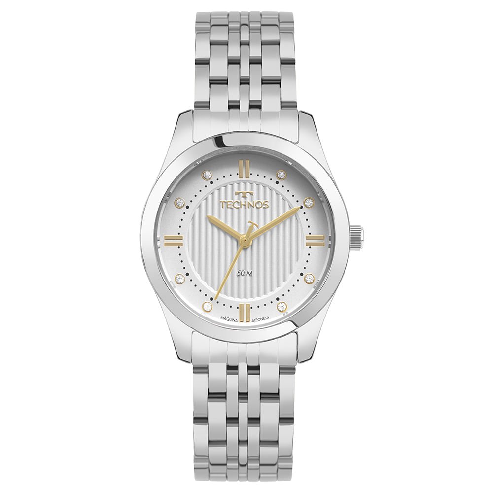 Relógio Technos Feminino Boutique Prata - 2036MSY/1K