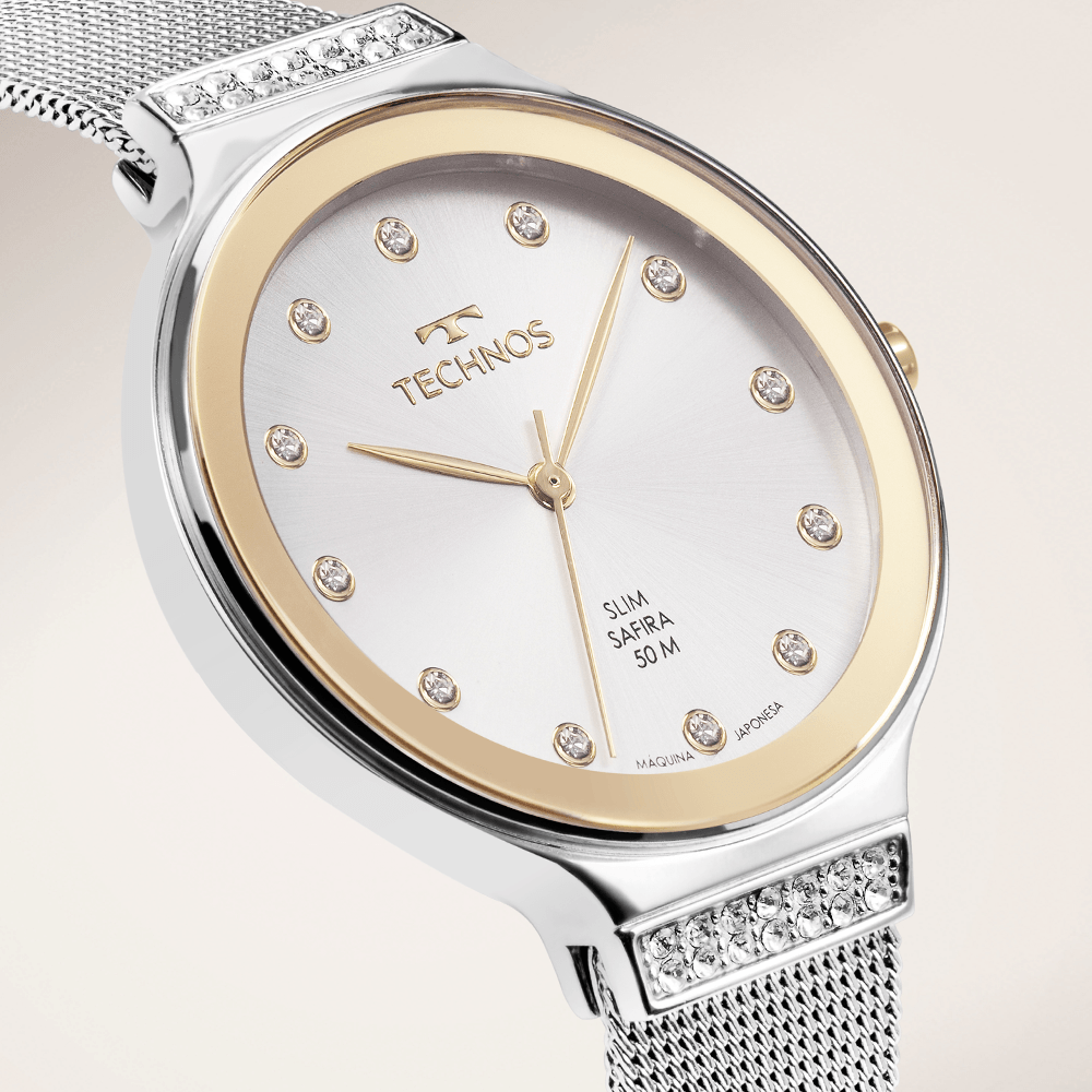 Relógio Technos Feminino Slim Prata - GL32BA/1K Prata 2