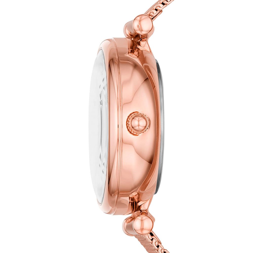 Relógio Fossil Feminino Carlie Mini Rosé - ME3188/1JN Rosé 2