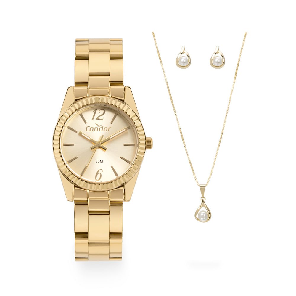 Kit Condor Feminino Elegante Dourado - COPC21JMG/K4X Dourado 1