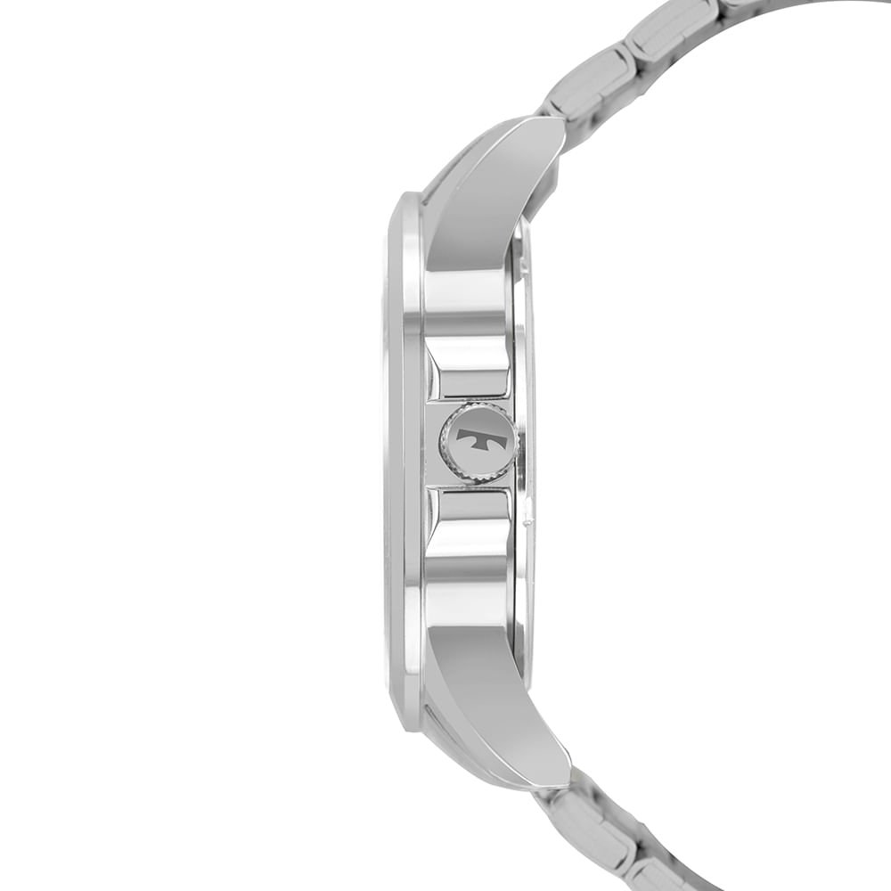 Relógio Technos Masculino Racer Basico Prata - 2115TWP/1P Prata 2