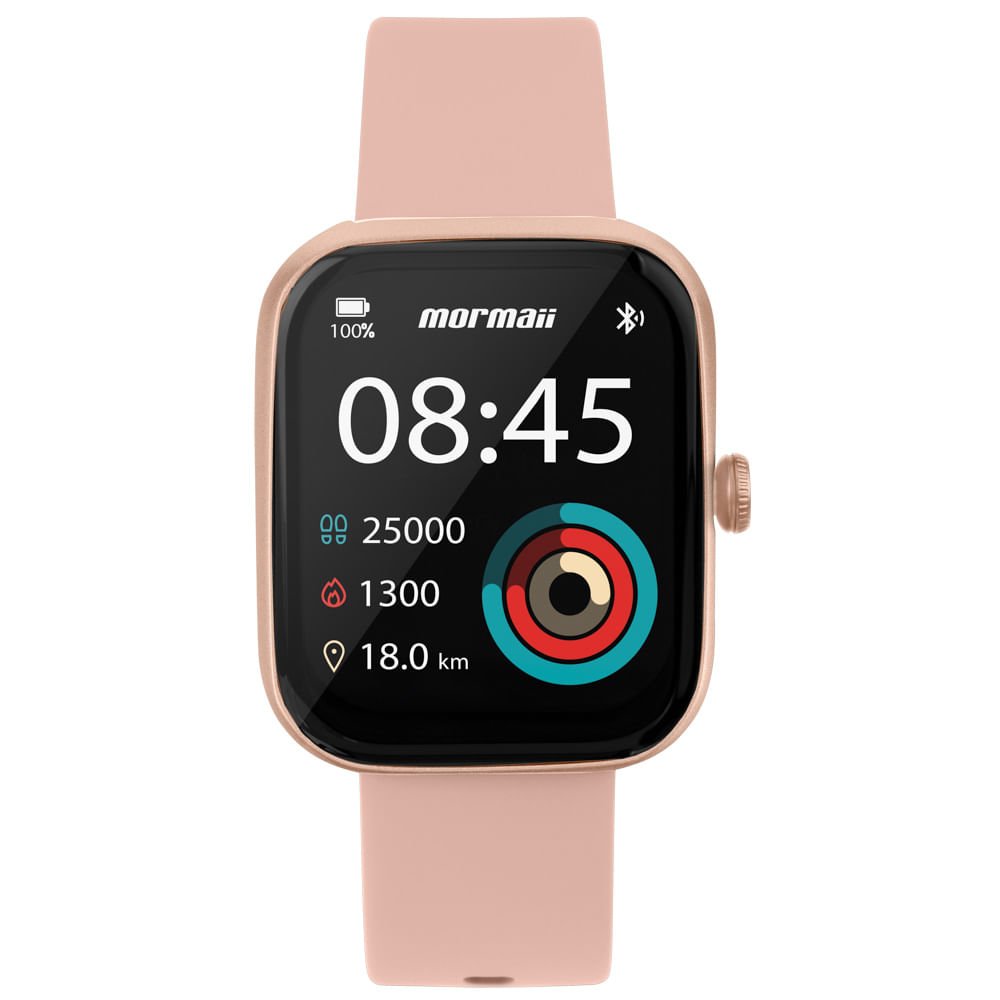 Relogio Smarts Unissex Life - MOLIFEUAB/8J Rosa 1