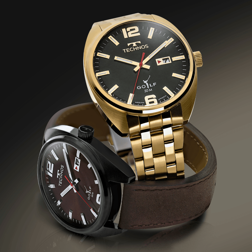 Relógio Technos Masculino Golf Grafite - 2315LAQ/0M Cinza 4