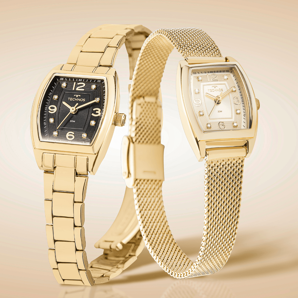 Relógio Technos Feminino Mini Dourado - 2035MXP/1P Dourado 2