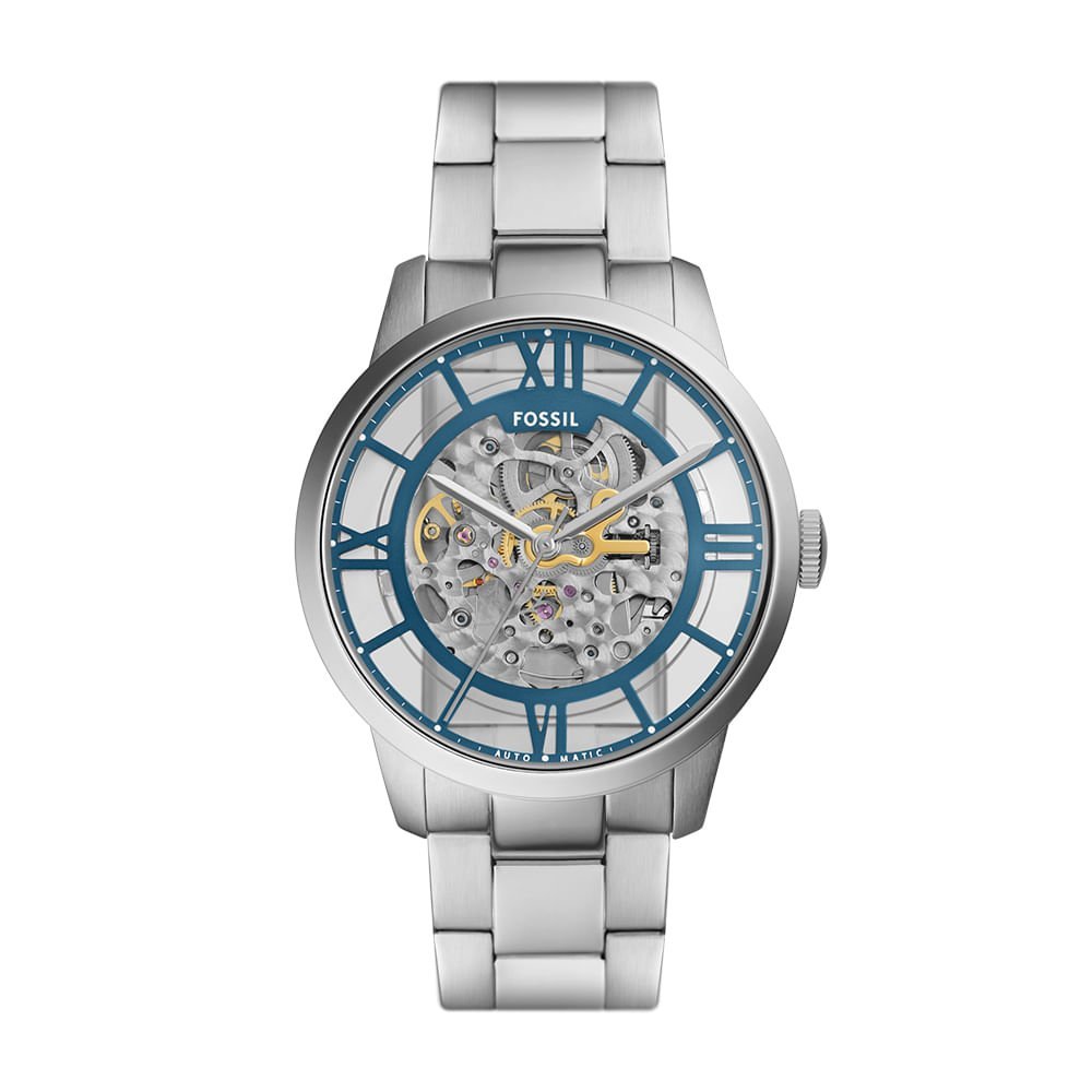 Relógio Fossil Masculino Townsman Prata - ME3260/1KN