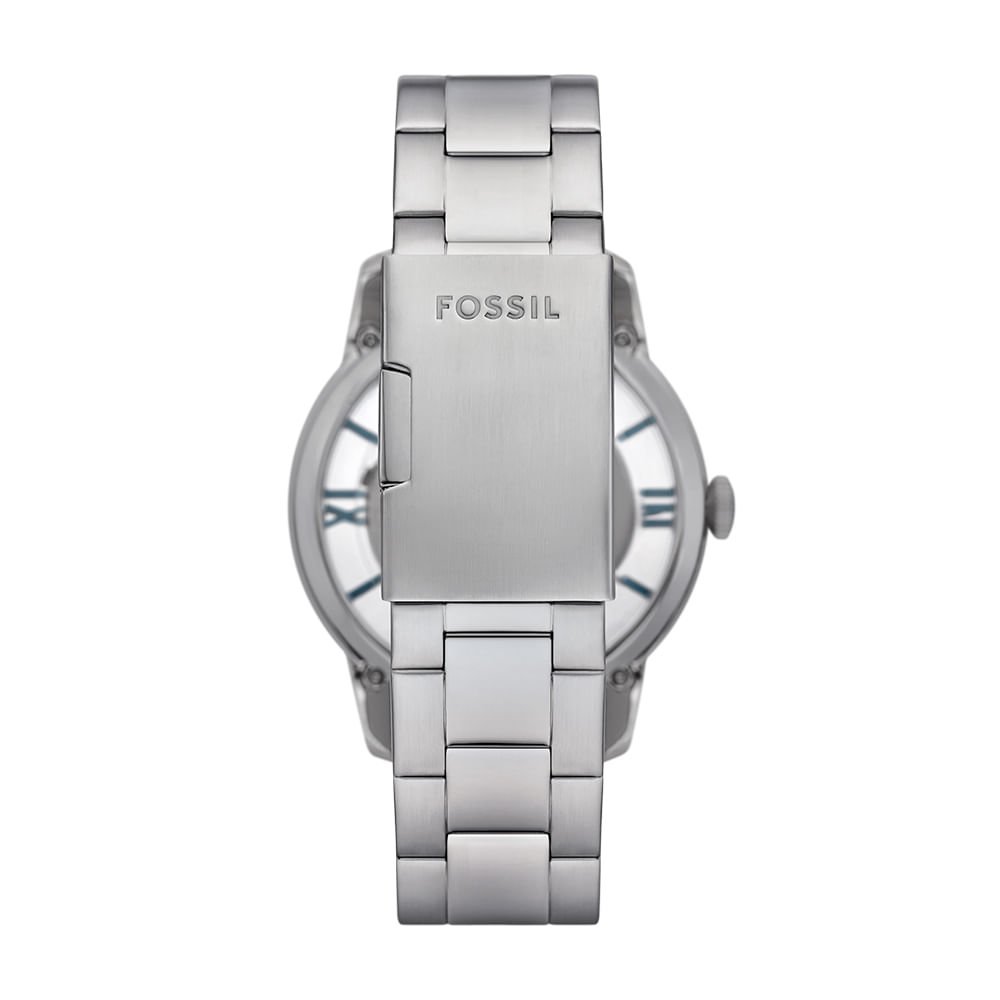Relógio Fossil Masculino Townsman Prata - ME3260/1KN Prata 3