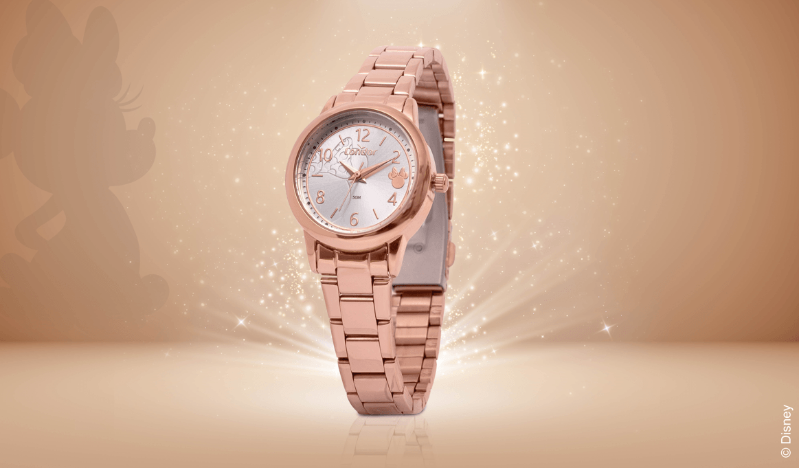 Relógio Condor Feminino Disney Minnie Rosé - CO2035NGO/I4K Rose 2