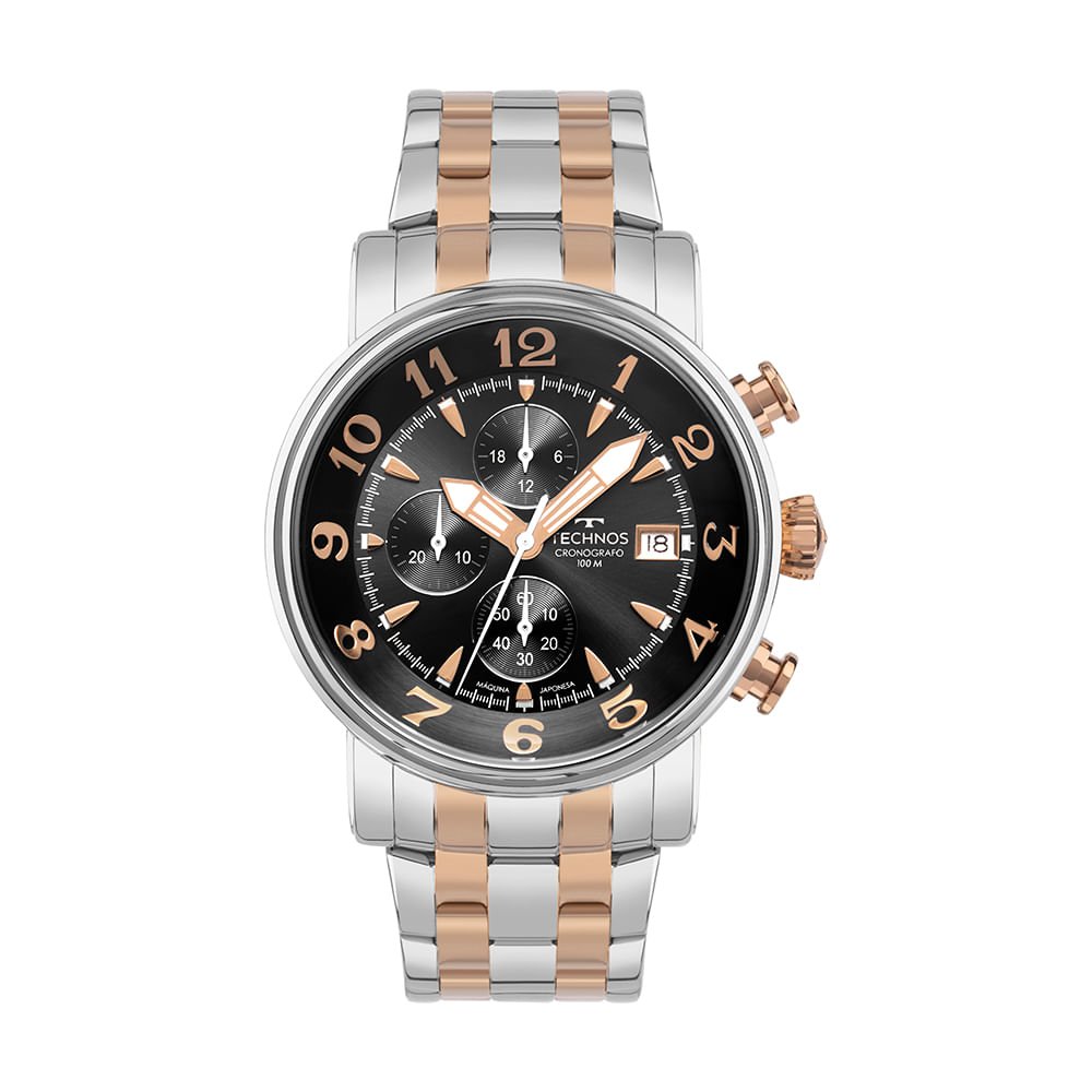 Relógio Technos Masculino Grandtech Bicolor - JS15ENM/1J Multicores 1