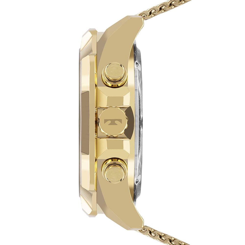 Relógio Technos Masculino Digitech Dourado - W23721AAE/1A Dourado 2